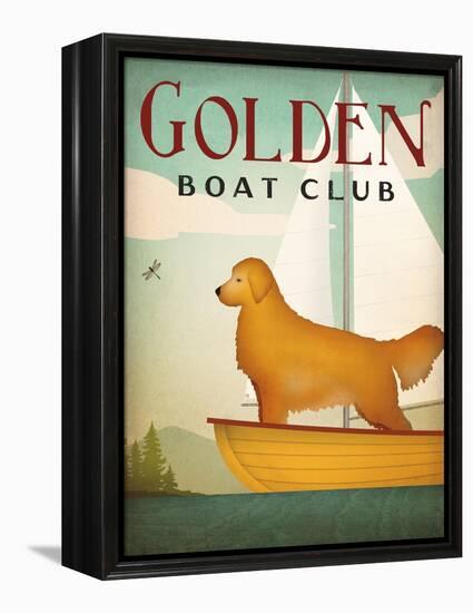 Golden Sail-Ryan Fowler-Framed Stretched Canvas