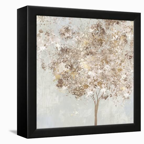 Golden Shimmering Tree-Allison Pearce-Framed Stretched Canvas