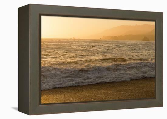 Golden Shores-Lance Kuehne-Framed Premier Image Canvas