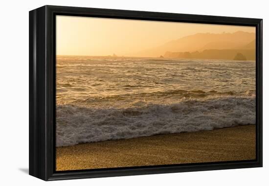 Golden Shores-Lance Kuehne-Framed Premier Image Canvas