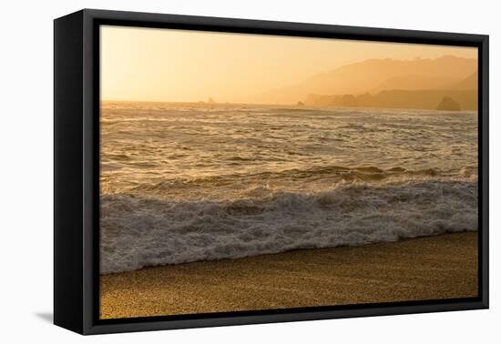 Golden Shores-Lance Kuehne-Framed Premier Image Canvas