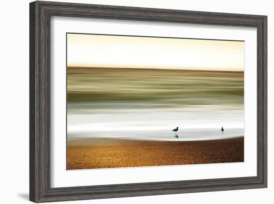 Golden Shores-Marvin Pelkey-Framed Art Print