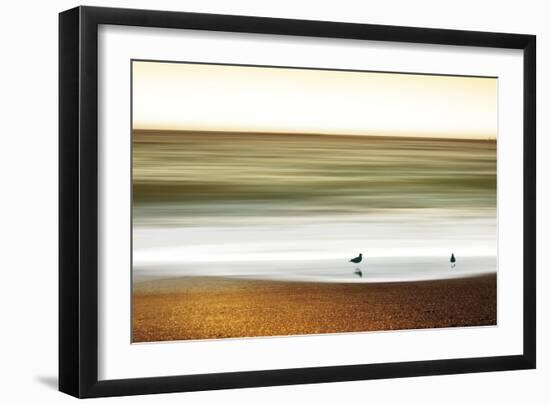 Golden Shores-Marvin Pelkey-Framed Art Print