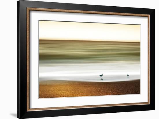 Golden Shores-Marvin Pelkey-Framed Art Print