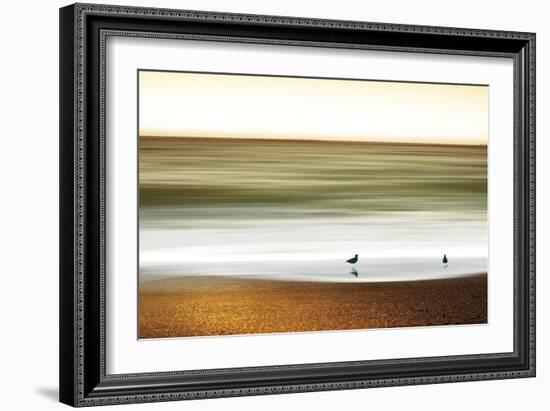 Golden Shores-Marvin Pelkey-Framed Art Print