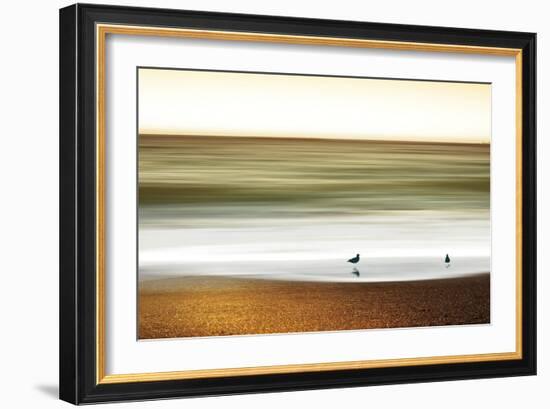 Golden Shores-Marvin Pelkey-Framed Art Print