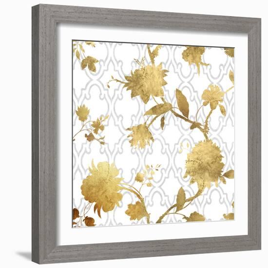 Golden Silhouette II-Erin Lange-Framed Art Print