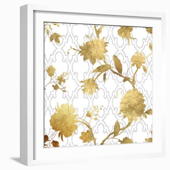 Golden Silhouette II-Erin Lange-Framed Art Print