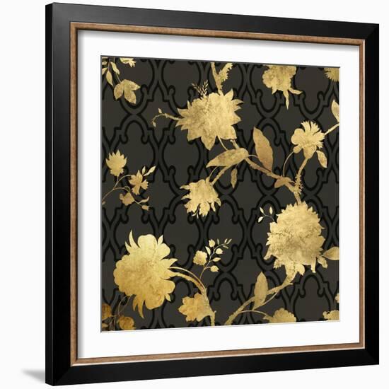 Golden Silhouette III-Erin Lange-Framed Art Print