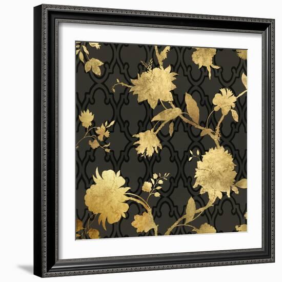 Golden Silhouette III-Erin Lange-Framed Art Print