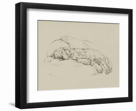 Golden Sketch I-Ethan Harper-Framed Premium Giclee Print