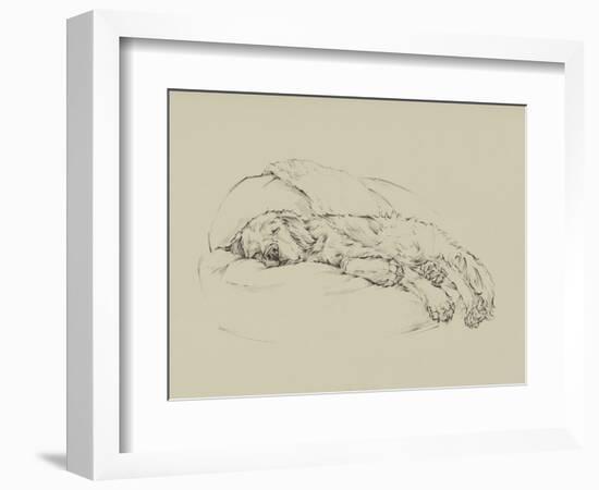 Golden Sketch I-Ethan Harper-Framed Premium Giclee Print