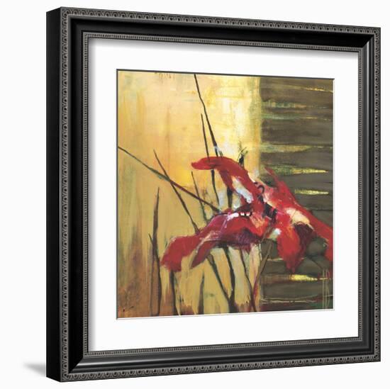 Golden Space II-Terri Burris-Framed Giclee Print