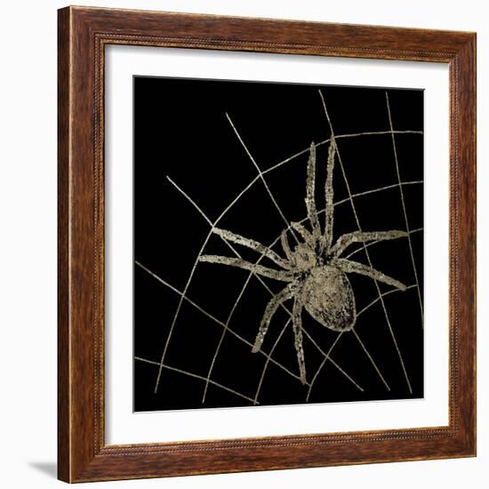 Golden Spider-Color Bakery-Framed Giclee Print