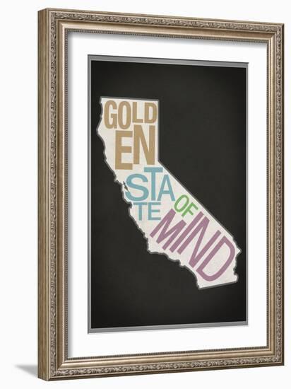 Golden State of Mind-null-Framed Art Print