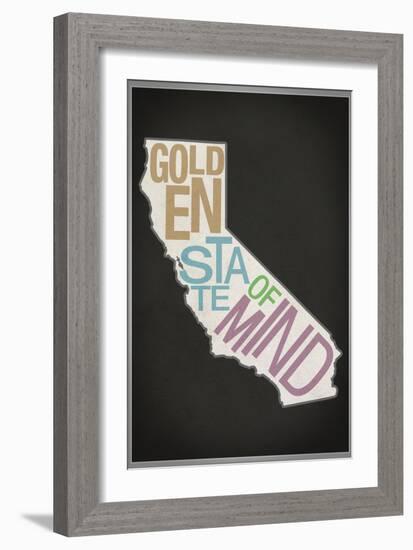 Golden State of Mind-null-Framed Art Print