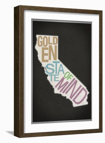 Golden State of Mind-null-Framed Art Print