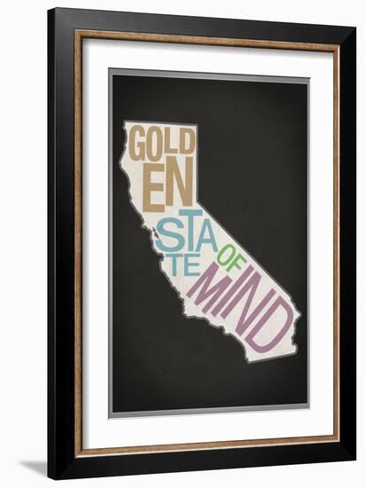 Golden State of Mind-null-Framed Art Print