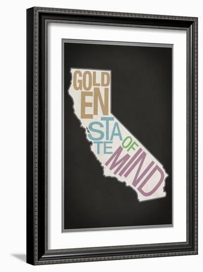 Golden State of Mind-null-Framed Art Print