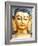 Golden Statue of Buddha Near Swayambhunath, Kathmandu, Nepal, Asia-Lee Frost-Framed Photographic Print