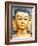 Golden Statue of Buddha Near Swayambhunath, Kathmandu, Nepal, Asia-Lee Frost-Framed Photographic Print