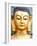 Golden Statue of Buddha Near Swayambhunath, Kathmandu, Nepal, Asia-Lee Frost-Framed Photographic Print