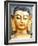 Golden Statue of Buddha Near Swayambhunath, Kathmandu, Nepal, Asia-Lee Frost-Framed Photographic Print