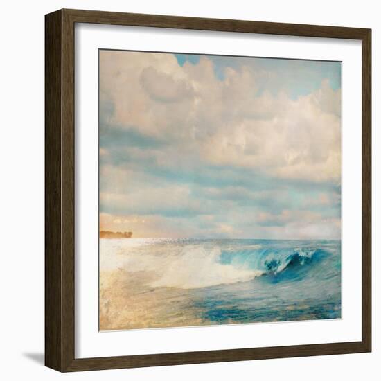 Golden Summer Beach-Matina Theodosiou-Framed Art Print