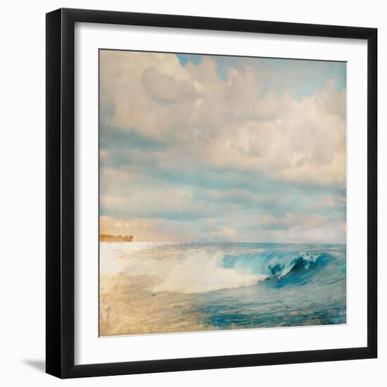 Golden Summer Beach-Matina Theodosiou-Framed Art Print