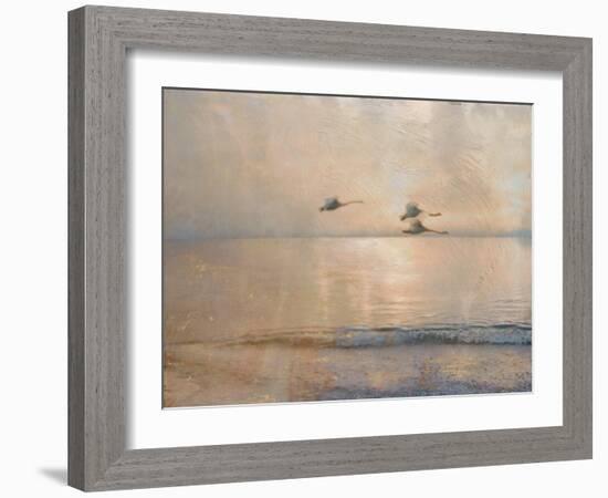 Golden Summer Flight-Matina Theodosiou-Framed Art Print