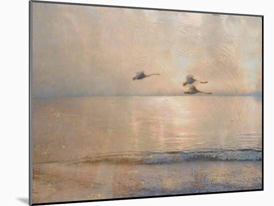 Golden Summer Flight-Matina Theodosiou-Mounted Art Print