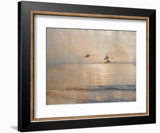 Golden Summer Flight-Matina Theodosiou-Framed Art Print