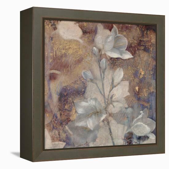 Golden Summer Garden-Matina Theodosiou-Framed Stretched Canvas