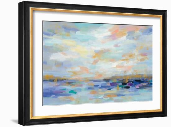 Golden Sunrise-Silvia Vassileva-Framed Art Print