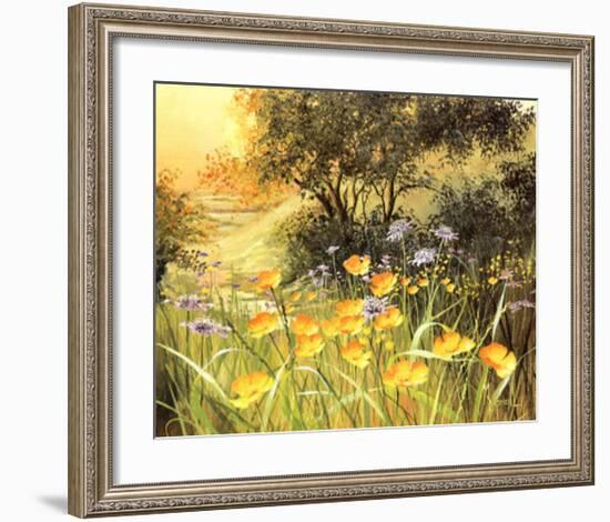 Golden Sunset-Mary Dipnall-Framed Art Print