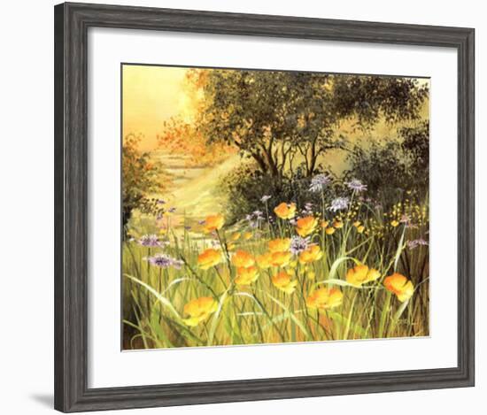 Golden Sunset-Mary Dipnall-Framed Art Print