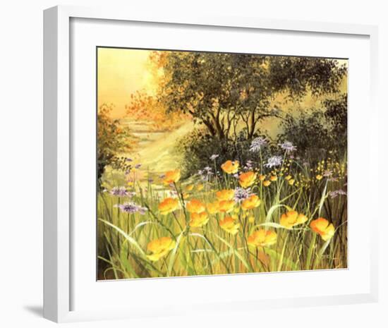 Golden Sunset-Mary Dipnall-Framed Art Print