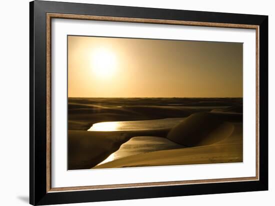 Golden Sunset-Daniel Stanford-Framed Art Print