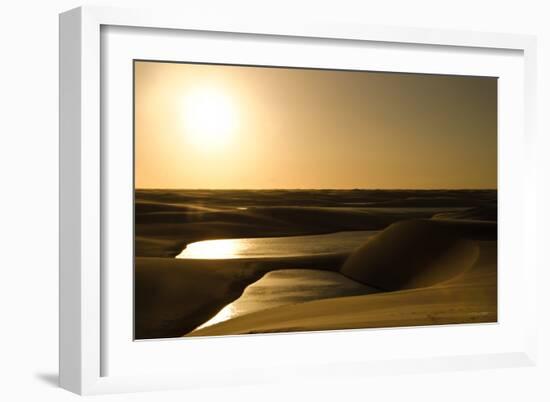 Golden Sunset-Daniel Stanford-Framed Art Print