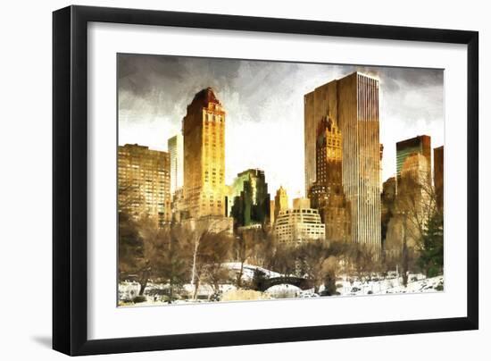 Golden Sunset-Philippe Hugonnard-Framed Giclee Print