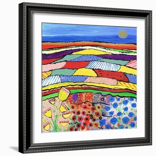 Golden Sunset-Caroline Duncan-Framed Giclee Print