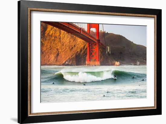 Golden Surf-Dave Gordon-Framed Photographic Print