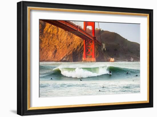 Golden Surf-Dave Gordon-Framed Photographic Print