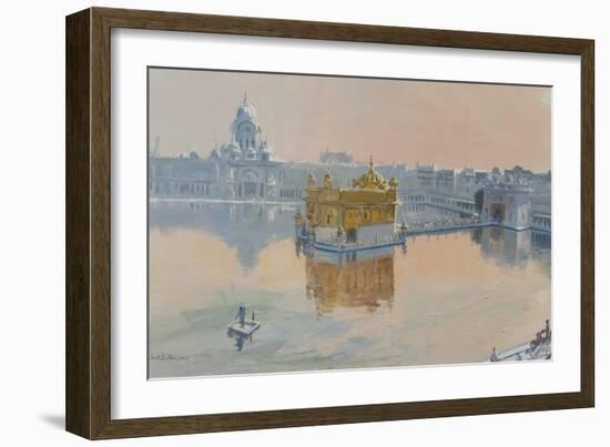 Golden Temple, Amritsar, 2013-Tim Scott Bolton-Framed Giclee Print