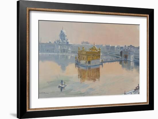 Golden Temple, Amritsar, 2013-Tim Scott Bolton-Framed Giclee Print