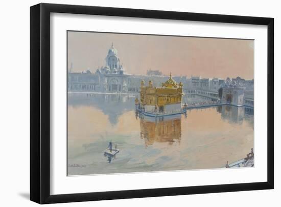 Golden Temple, Amritsar, 2013-Tim Scott Bolton-Framed Giclee Print