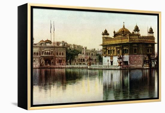 Golden Temple, Amritsar, Punjab, India, C1930s-E Candler-Framed Premier Image Canvas