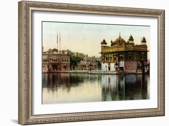 Golden Temple, Amritsar, Punjab, India, C1930s-E Candler-Framed Giclee Print