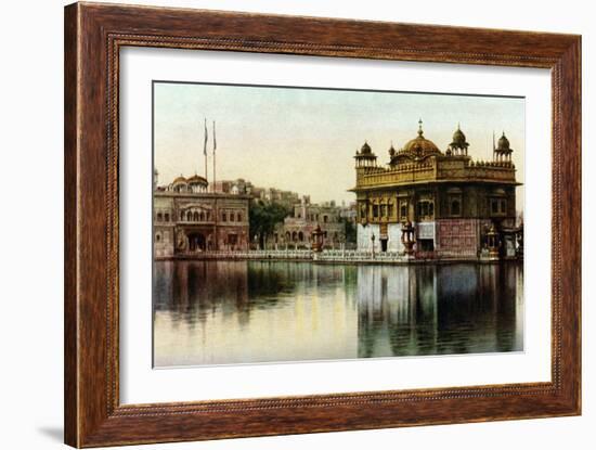 Golden Temple, Amritsar, Punjab, India, C1930s-E Candler-Framed Giclee Print