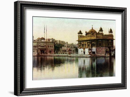 Golden Temple, Amritsar, Punjab, India, C1930s-E Candler-Framed Giclee Print